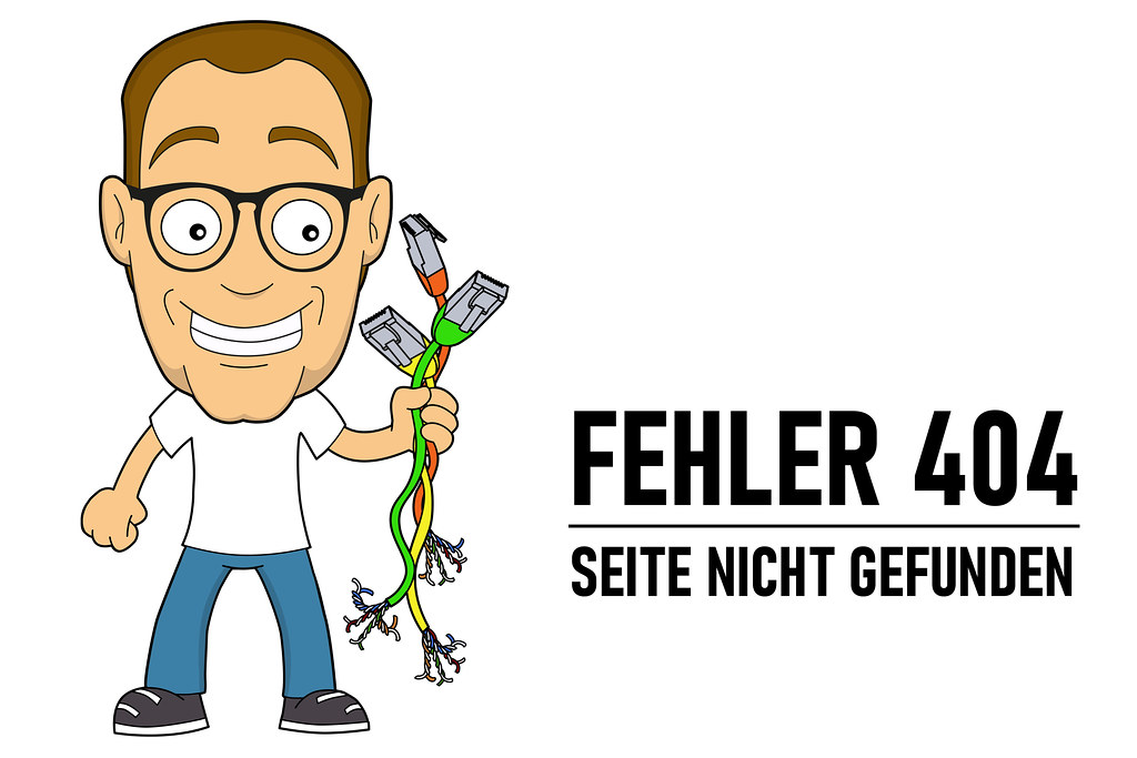 Fehler 404 - Seite nicht gefunden
